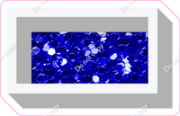 VA 23.5" Individuals - Blue Sparkle Dash