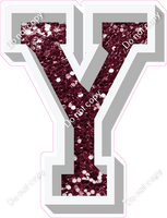 VA 23.5" Individuals - Burgundy Sparkle Y