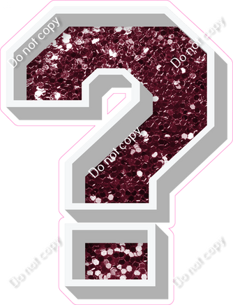 VA 23.5" Individuals - Burgundy Sparkle ?
