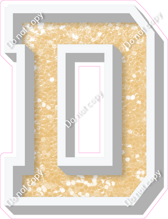 VA 23.5" Individuals - Champagne Sparkle D