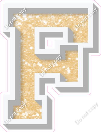 VA 23.5" Individuals - Champagne Sparkle F