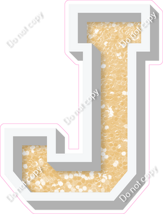 VA 23.5" Individuals - Champagne Sparkle J