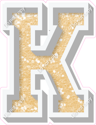 VA 23.5" Individuals - Champagne Sparkle K