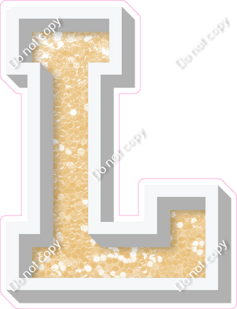 VA 23.5" Individuals - Champagne Sparkle L