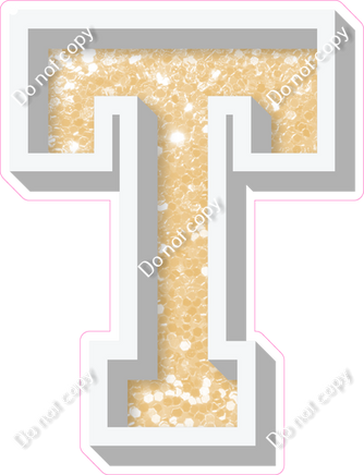 VA 23.5" Individuals - Champagne Sparkle T