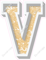 VA 23.5" Individuals - Champagne Sparkle V