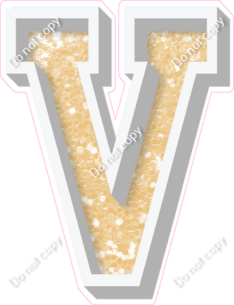 VA 23.5" Individuals - Champagne Sparkle V