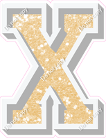VA 23.5" Individuals - Champagne Sparkle X