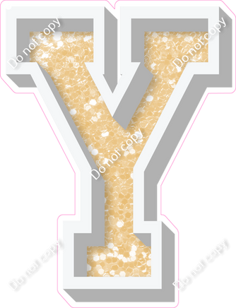 VA 23.5" Individuals - Champagne Sparkle Y