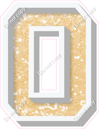 VA 23.5" Individuals - Champagne Sparkle