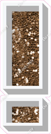 VA 23.5" Individuals - Chocolate Sparkle !