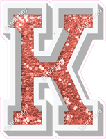 VA 23.5" Individuals - Coral Sparkle K