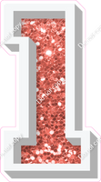 VA 23.5" Individuals - Coral Sparkle 1