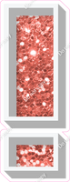 VA 23.5" Individuals - Coral Sparkle !