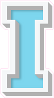 VA 23.5" Individuals - Flat Baby Blue I