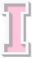 VA 23.5" Individuals - Flat Baby Pink I