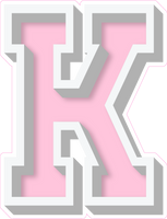 VA 23.5" Individuals - Flat Baby Pink K