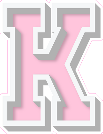 VA 23.5" Individuals - Flat Baby Pink K