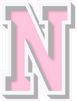 VA 23.5" Individuals - Flat Baby Pink N
