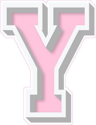 VA 23.5" Individuals - Flat Baby Pink Y