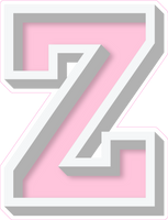 VA 23.5" Individuals - Flat Baby Pink Z