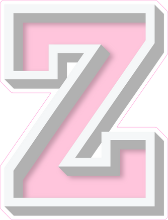 VA 23.5" Individuals - Flat Baby Pink Z