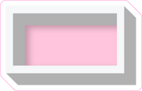 VA 23.5" Individuals - Flat Baby Pink Dash