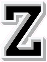 VA 23.5" Individuals - Flat Black Z