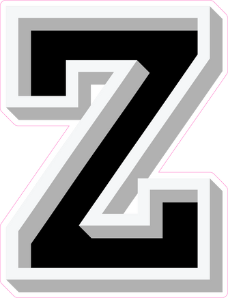 VA 23.5" Individuals - Flat Black Z