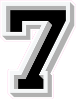 VA 23.5" Individuals - Flat Black 7