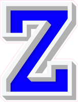 VA 23.5" Individuals - Flat Blue Z