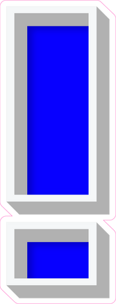 VA 23.5" Individuals - Flat Blue !