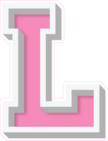 VA 23.5" Individuals - Flat Bubblegum L