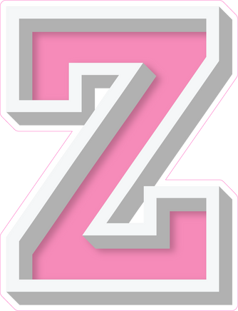 VA 23.5" Individuals - Flat Bubblegum Z