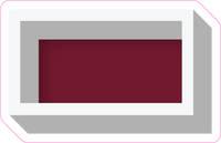 VA 23.5" Individuals - Flat Burgundy Dash
