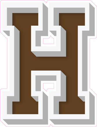 VA 23.5" Individuals - Flat Chocolate H