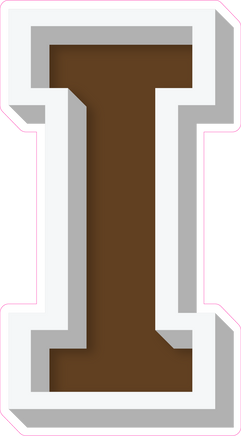 VA 23.5" Individuals - Flat Chocolate I