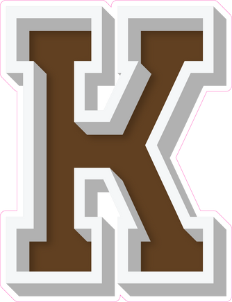 VA 23.5" Individuals - Flat Chocolate K