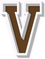 VA 23.5" Individuals - Flat Chocolate V