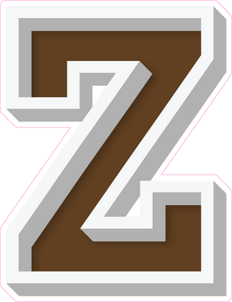 VA 23.5" Individuals - Flat Chocolate Z