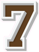 VA 23.5" Individuals - Flat Chocolate 7