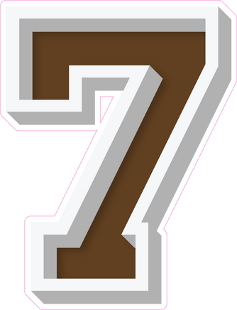 VA 23.5" Individuals - Flat Chocolate 7