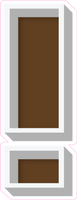 VA 23.5" Individuals - Flat Chocolate !