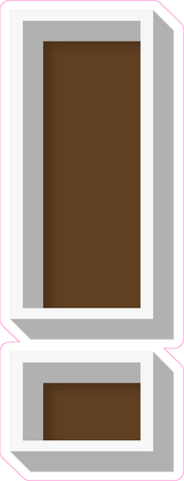 VA 23.5" Individuals - Flat Chocolate !