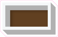 VA 23.5" Individuals - Flat Chocolate Dash