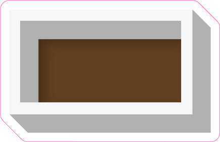 VA 23.5" Individuals - Flat Chocolate Dash