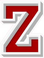 VA 23.5" Individuals - Flat Crimson Z