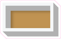 VA 23.5" Individuals - Flat Gold Dash