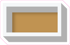 VA 23.5" Individuals - Flat Gold Dash