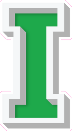 VA 23.5" Individuals - Flat Green I